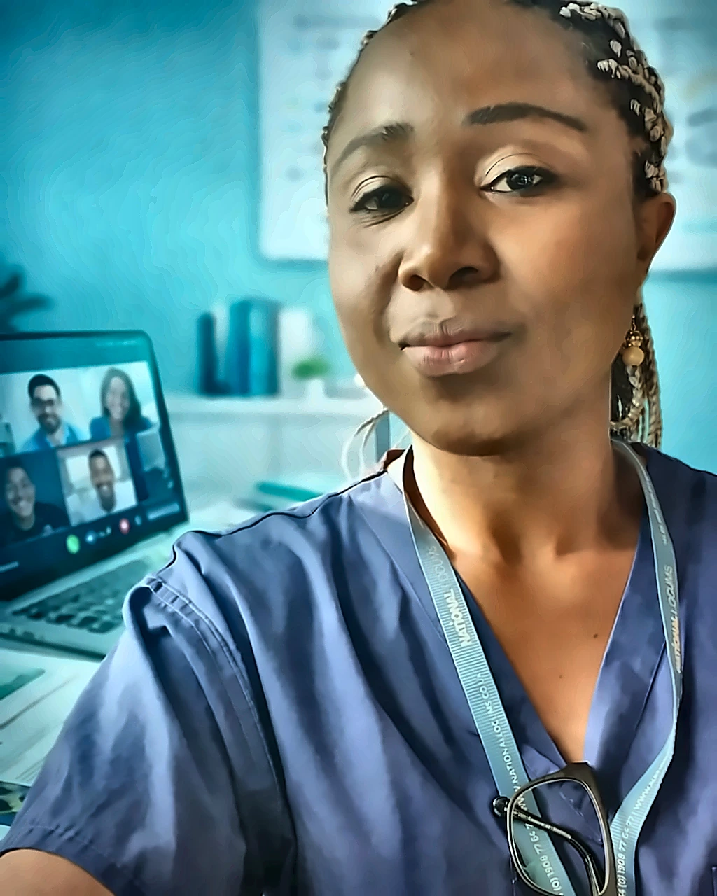 UK-trained nurse-led online support session